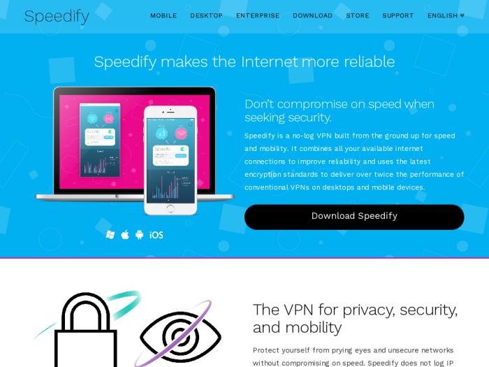 Магазин Speedify VPN