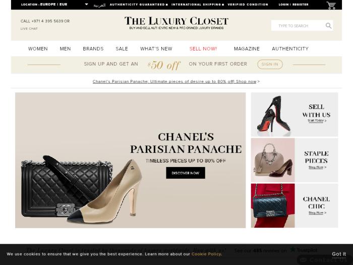 Магазин The Luxury Closet