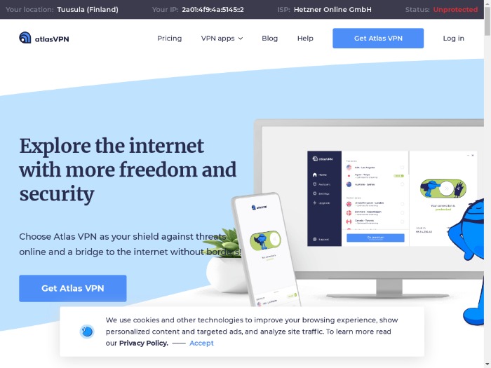 Магазин Atlas VPN