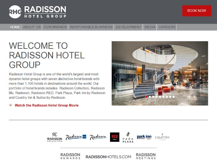 Магазин Radisson Hotel